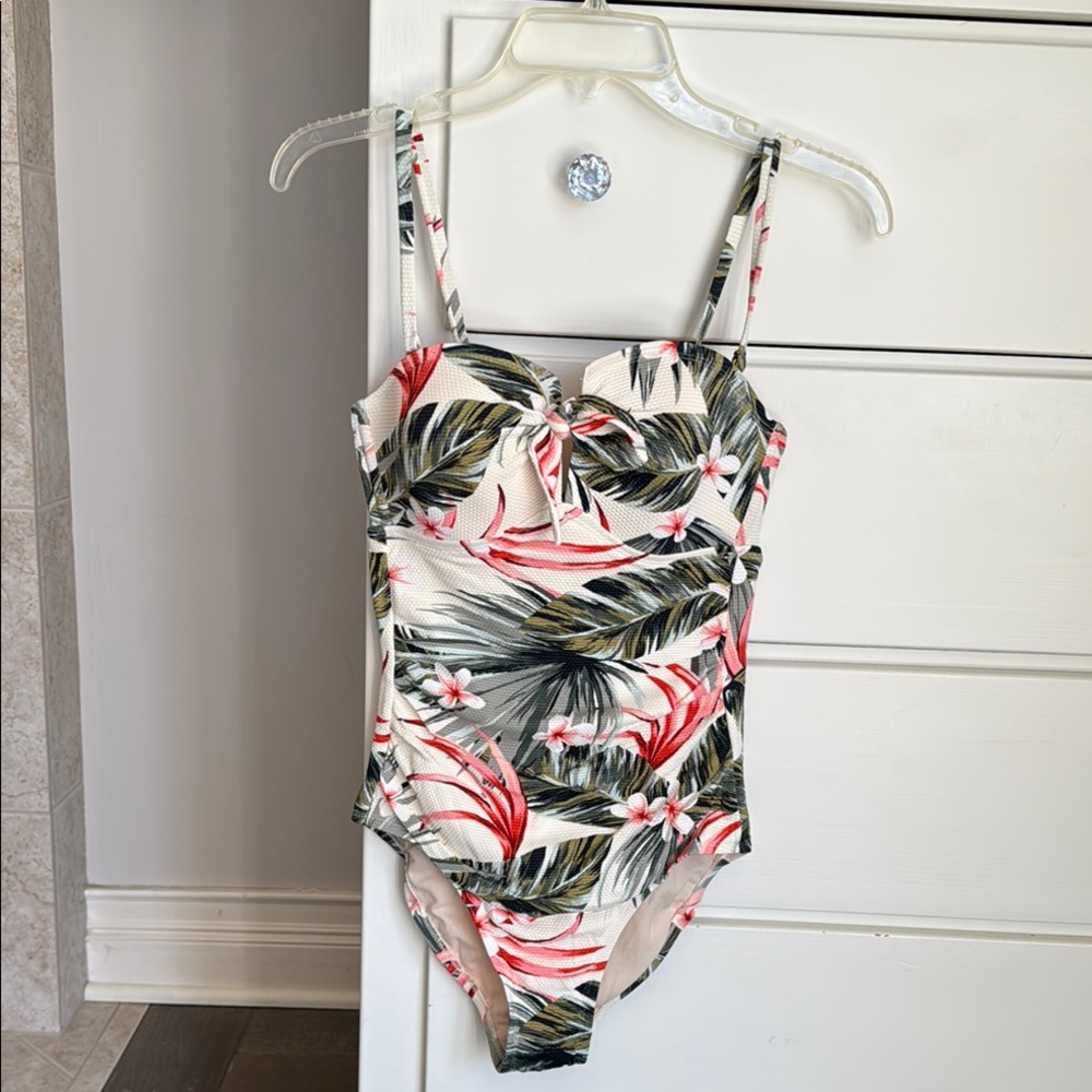 Tropical Floral One-Piece Swimsuit by Kona Sol